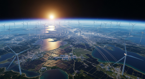 Obnovitelné zdroje poprvé předstihly uhlí v celosvětové výrobě elektřiny