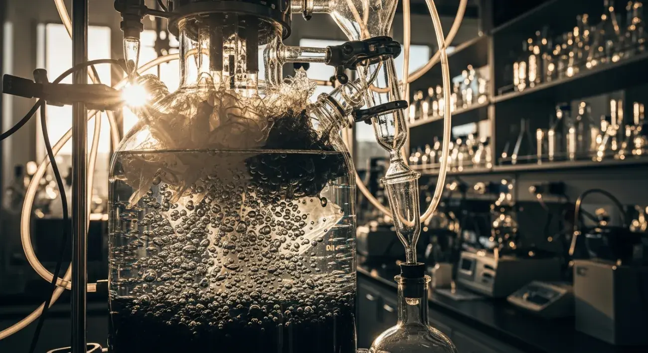 Fotokatalytická přeměna plastového odpadu na čistý vodík pomocí slunečního záření — laboratoř University of Adelaide