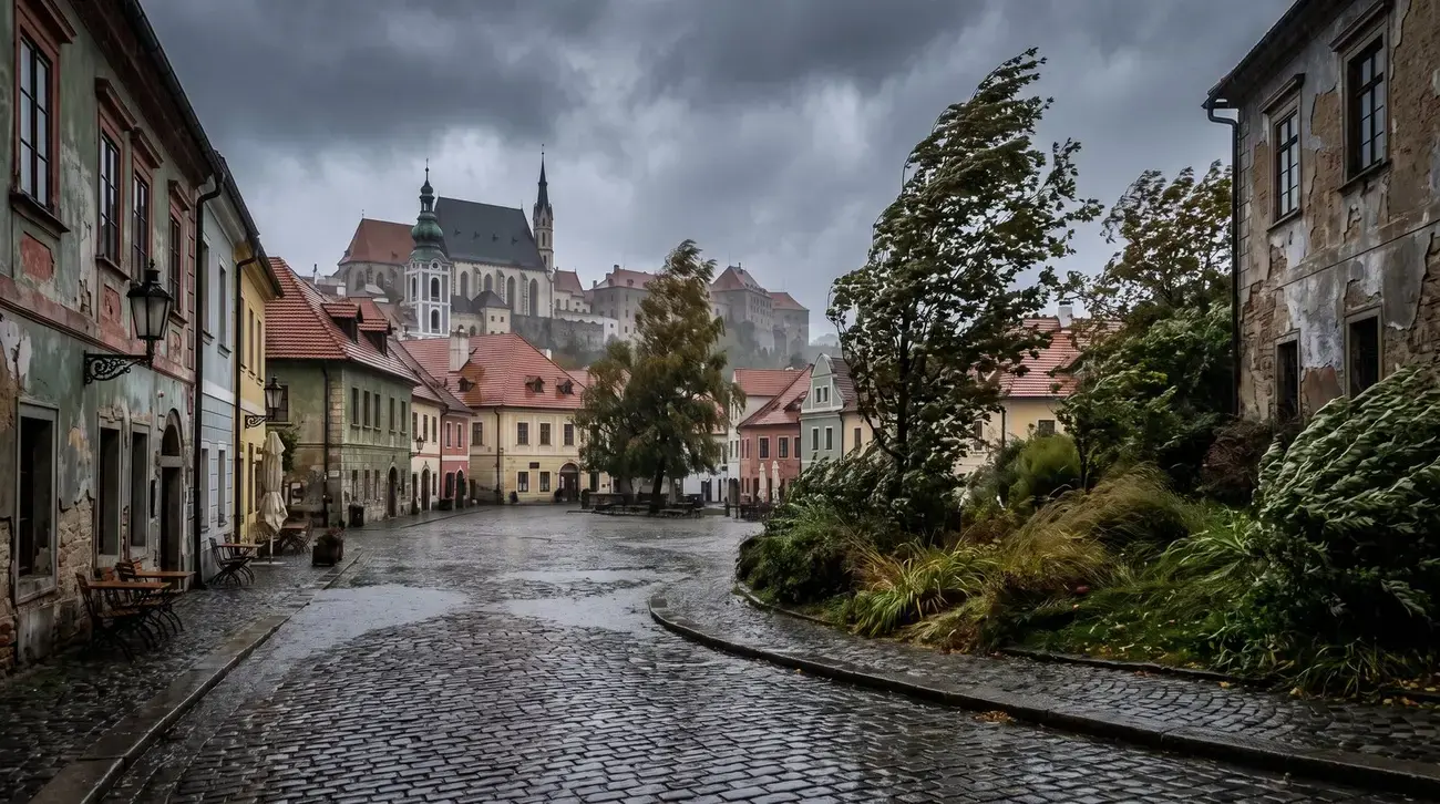Ve čtvrtek čeká Česko déšť a odpolední teploty mezi 12 a 14 °C