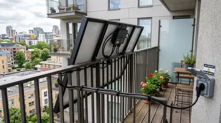 Solární panely do zásuvky dobývají USA: Balkonovou fotovoltaiku už uzákonilo 9 států