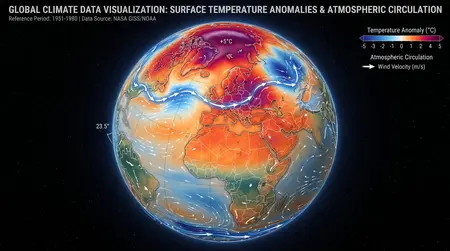 Stav klimatu podle BAMS: Rok 2025 překonal oceánské rekordy, emise z požárů ale klesly