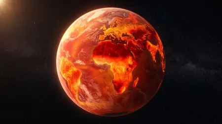 Padl absolutní rekord: Srpen vyhnal planetu znovu nad kritickou mez 1,5 °C