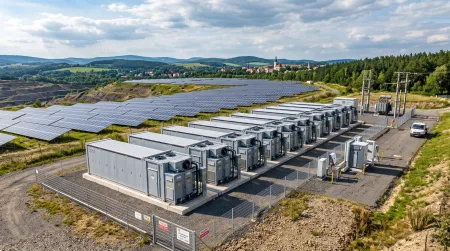 Největší bateriové úložiště v Česku je v provozu. Má výkon 37,95 MW