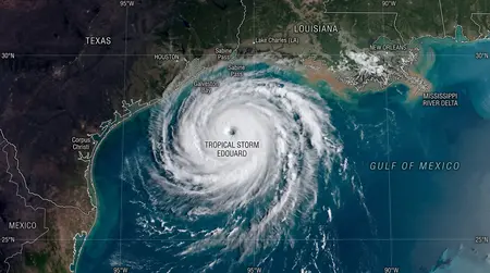 Tropická bouře Edouard míří na Texas: Před vstupem na pevninu hrozí rychlé zesílení na hurikán
