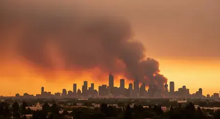 Kanadský dým zahalil Chicago: Stěna kouře z lesních požárů dusí americké Středozápadí