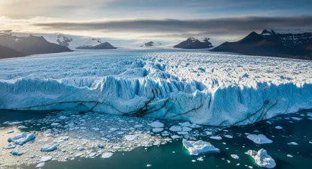 Pod ledovci Arktidy se formuje neviditelná síť jezer: Jak klimatická změna mění dynamiku polárních oblastí