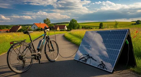 Skládací elektrokolo s dojezdem 105 km a solární kamera: Čistá mobilita je dostupnější než kdy dřív