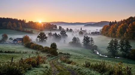 Z ranních mlh do příjemných 24 °C. Úterý přinese výrazné oteplení
