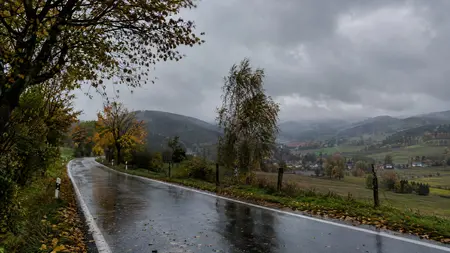 Na severu Čech napršelo až 18,8 mm srážek, Domašov hlásil 23,9 °C