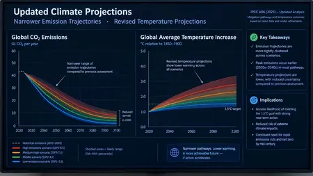 Klimatické modely škrtají nejhorší scénáře. Oteplení má nový strop