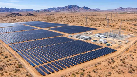Nová solární elektrárna v Namibii prodává proud přímo na volném trhu