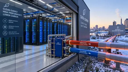 Evropská komise zkrotí obří datacentra. Odpadní teplo má ohřát miliony bytů