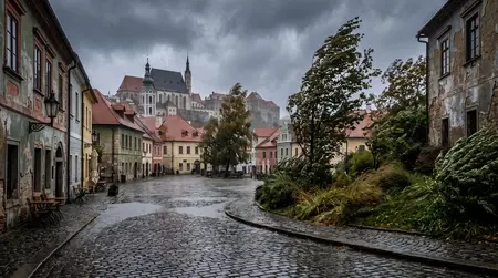 Ve čtvrtek čeká Česko déšť a odpolední teploty mezi 12 a 14 °C