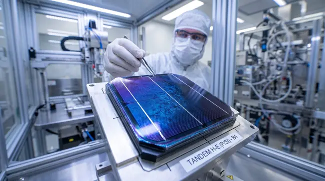 Perovskit a křemík překonávají limity fotovoltaiky: Tandem PV získává 7,7 milionu dolarů na velkovýrobu